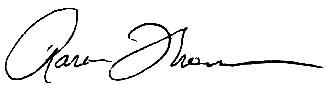 Thompson signature